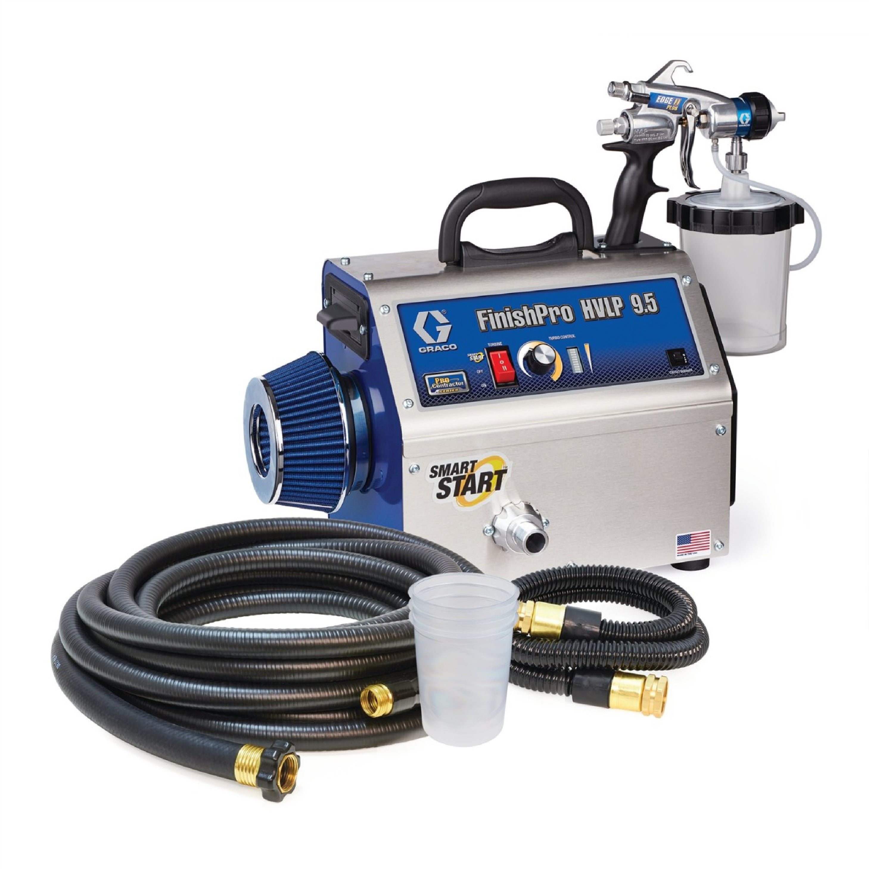 GRACO - HVLP™ 9.5 CONTRACTOR, Spruzzatori FinishPro serie HVLP 9.5 ProContractor, 230 V, UE
